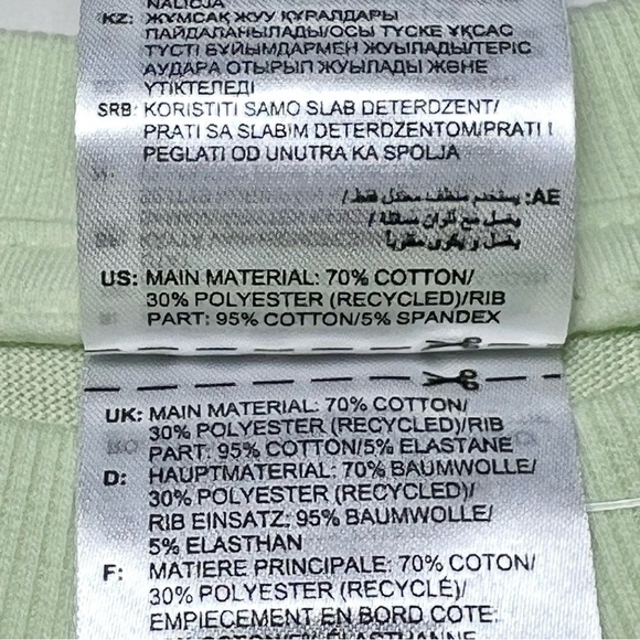 adidas Essentials Brandlove Sweatshirt in Almost Lime - Picture 9 of 9